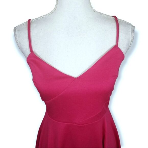 MAGENTA SKATER DRESS SZ.M/L EUC - Picture 2 of 6